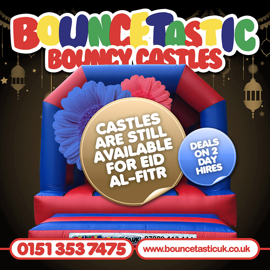 Choose Bouncetastic for Eid al-Fitr Bouncy Castle Hire